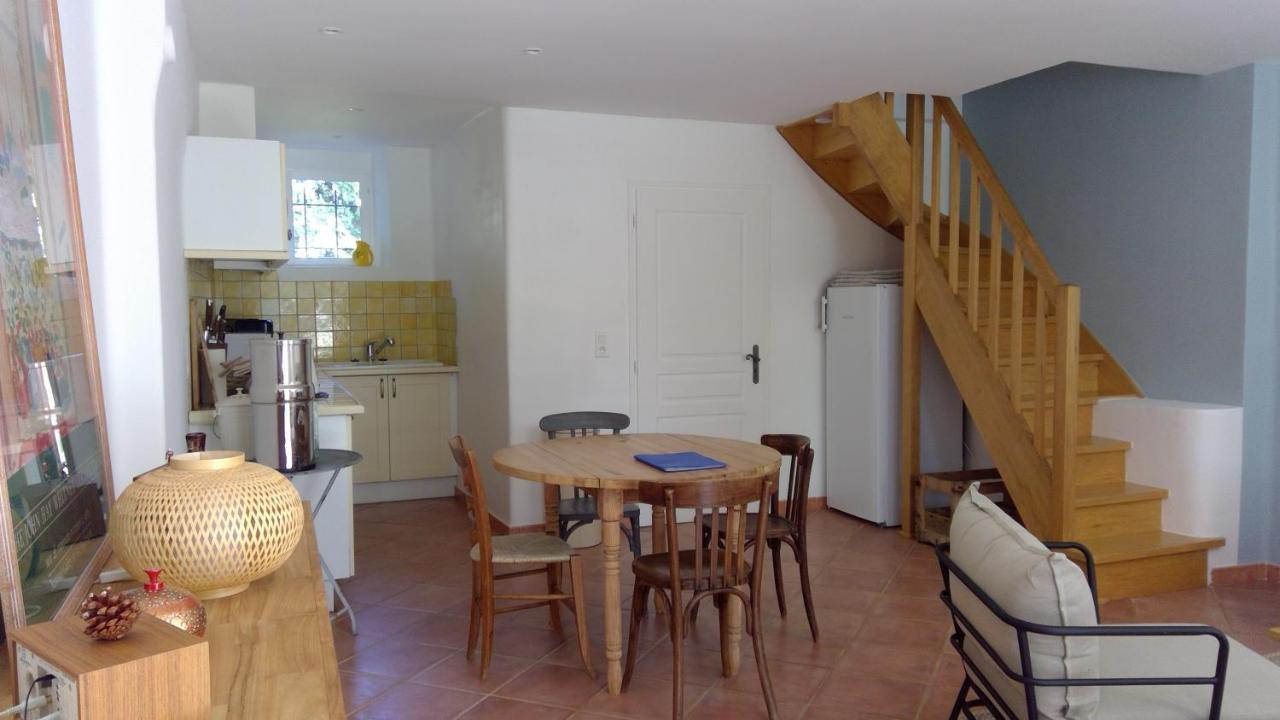 Appartement Sous le figuier... à Buisson Extérieur photo